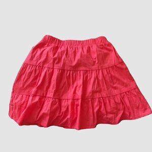 Pink Tiered Women's Skirt
